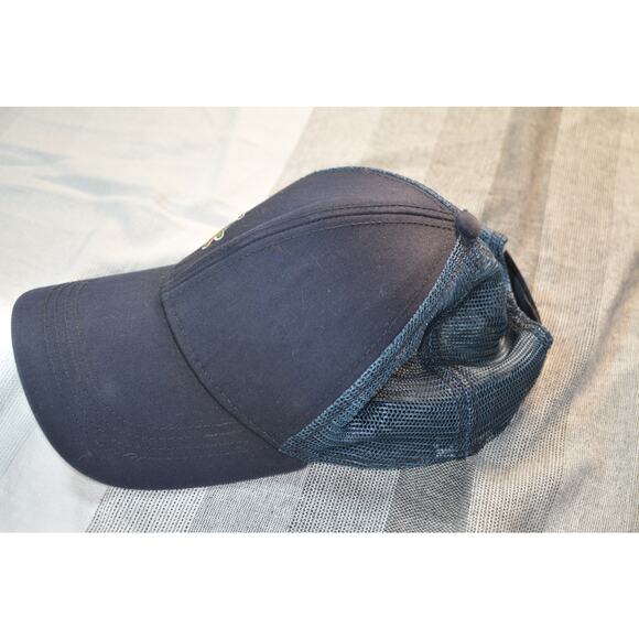 Lacoste Sport navy blue mesh trucker cap - Picture 6 of 7